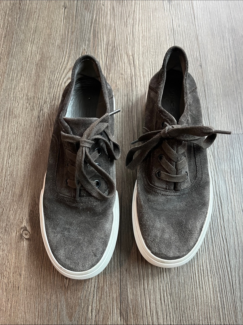 VINCE Suede Lace-Up Sneakers